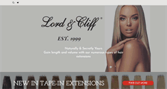 Desktop Screenshot of lordandcliff.com